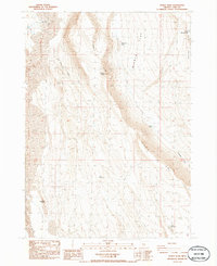 Download a high-resolution, GPS-compatible USGS topo map for Diablo Peak, OR (1986 edition)