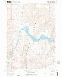 Download a high-resolution, GPS-compatible USGS topo map for Diamond Butte, OR (1983 edition)