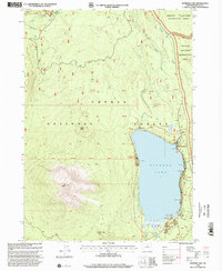 Download a high-resolution, GPS-compatible USGS topo map for Diamond Lake, OR (2000 edition)