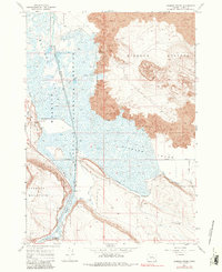 Download a high-resolution, GPS-compatible USGS topo map for Diamond Swamp, OR (1981 edition)