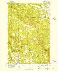 Download a high-resolution, GPS-compatible USGS topo map for Dixie Mountain, OR (1956 edition)