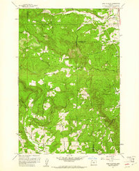 preview thumbnail of historical topo map of Washington County, OR in 1961