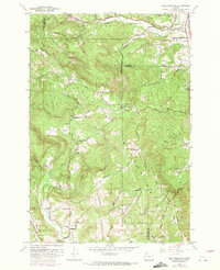 Download a high-resolution, GPS-compatible USGS topo map for Dixie Mountain, OR (1971 edition)