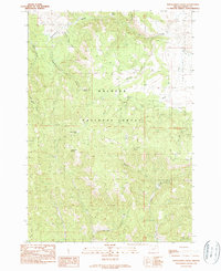 Download a high-resolution, GPS-compatible USGS topo map for Donaldson Creek, OR (1990 edition)