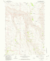 preview thumbnail of historical topo map of Malheur County, OR in 1981