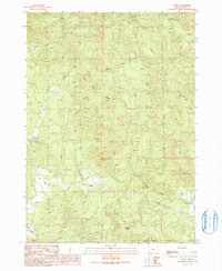 Download a high-resolution, GPS-compatible USGS topo map for Dora, OR (1990 edition)