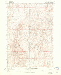 Download a high-resolution, GPS-compatible USGS topo map for Double Mtn, OR (1971 edition)