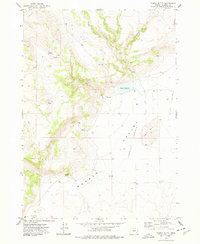 Download a high-resolution, GPS-compatible USGS topo map for Dowell Butte, OR (1978 edition)