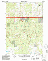 Download a high-resolution, GPS-compatible USGS topo map for Drake Butte, OR (1997 edition)