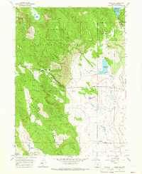 Download a high-resolution, GPS-compatible USGS topo map for Drews Gap, OR (1966 edition)