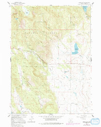 Download a high-resolution, GPS-compatible USGS topo map for Drews Gap, OR (1992 edition)