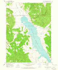 Download a high-resolution, GPS-compatible USGS topo map for Drews Reservoir, OR (1965 edition)