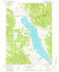 Download a high-resolution, GPS-compatible USGS topo map for Drews Reservoir, OR (1983 edition)