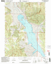 Download a high-resolution, GPS-compatible USGS topo map for Drews Reservoir, OR (2007 edition)