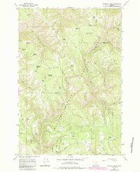 Download a high-resolution, GPS-compatible USGS topo map for Drumhill Ridge, OR (1986 edition)