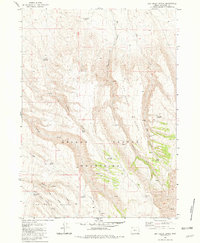 Download a high-resolution, GPS-compatible USGS topo map for Dry Creek Bench, OR (1982 edition)