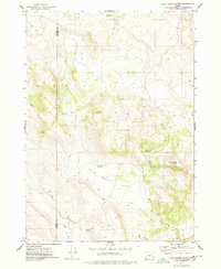 preview thumbnail of historical topo map of Malheur County, OR in 1977