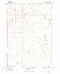 Download a high-resolution, GPS-compatible USGS topo map for Duhaime Flat East, OR (1974 edition)