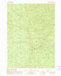 Download a high-resolution, GPS-compatible USGS topo map for Dumont Creek, OR (1990 edition)