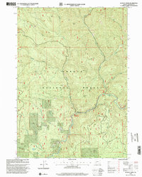 Download a high-resolution, GPS-compatible USGS topo map for Dumont Creek, OR (2000 edition)