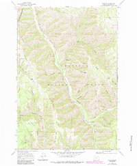Download a high-resolution, GPS-compatible USGS topo map for Duncan, OR (1984 edition)