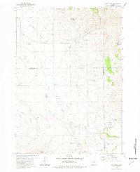 Download a high-resolution, GPS-compatible USGS topo map for Dust Bowl, OR (1982 edition)