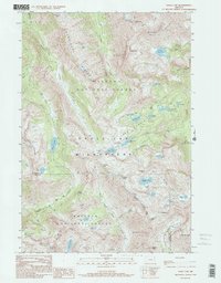Download a high-resolution, GPS-compatible USGS topo map for Eagle Cap, OR (1995 edition)