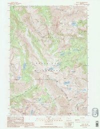 Download a high-resolution, GPS-compatible USGS topo map for Eagle Cap, OR (1995 edition)