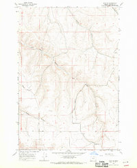 Download a high-resolution, GPS-compatible USGS topo map for Echo SE, OR (1970 edition)