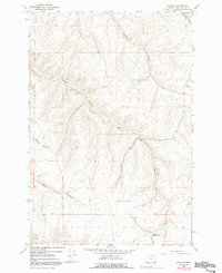 Download a high-resolution, GPS-compatible USGS topo map for Echo SE, OR (1991 edition)