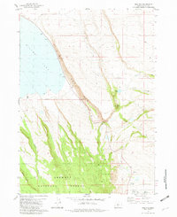 Download a high-resolution, GPS-compatible USGS topo map for Egli Rim, OR (1982 edition)