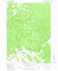 Download a high-resolution, GPS-compatible USGS topo map for Egypt Canyon, OR (1981 edition)