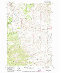 Download a high-resolution, GPS-compatible USGS topo map for Eldorado Pass, OR (1985 edition)