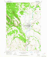 Download a high-resolution, GPS-compatible USGS topo map for Elgin, OR (1966 edition)