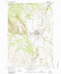 Download a high-resolution, GPS-compatible USGS topo map for Elgin, OR (1985 edition)