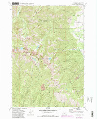 Download a high-resolution, GPS-compatible USGS topo map for Elkhorn Peak, OR (1985 edition)