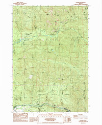 Download a high-resolution, GPS-compatible USGS topo map for Elkhorn, OR (1985 edition)