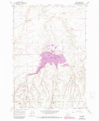 Download a high-resolution, GPS-compatible USGS topo map for Ella, OR (1987 edition)