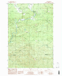 Download a high-resolution, GPS-compatible USGS topo map for Elsie, OR (1984 edition)