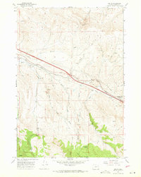 Download a high-resolution, GPS-compatible USGS topo map for Encina, OR (1971 edition)