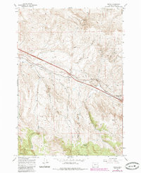 Download a high-resolution, GPS-compatible USGS topo map for Encina, OR (1985 edition)