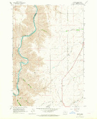 Download a high-resolution, GPS-compatible USGS topo map for Erskine, OR (1964 edition)
