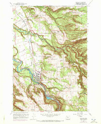 Download a high-resolution, GPS-compatible USGS topo map for Estacada, OR (1972 edition)