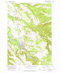 preview thumbnail of historical topo map of Estacada, OR in 1960