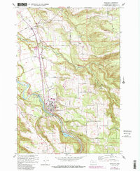 Download a high-resolution, GPS-compatible USGS topo map for Estacada, OR (1985 edition)