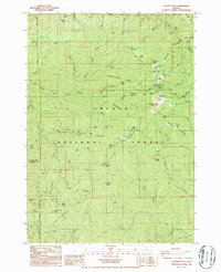 Download a high-resolution, GPS-compatible USGS topo map for Fairview Peak, OR (1987 edition)