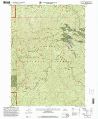 Download a high-resolution, GPS-compatible USGS topo map for Fairview Peak, OR (2000 edition)
