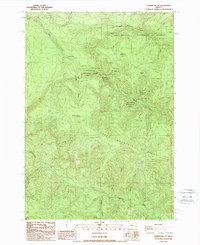 Download a high-resolution, GPS-compatible USGS topo map for Farmers Butte, OR (1988 edition)