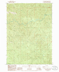 Download a high-resolution, GPS-compatible USGS topo map for Father Mountain, OR (1986 edition)