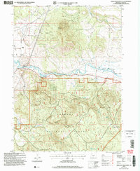Download a high-resolution, GPS-compatible USGS topo map for Ferguson Mountain, OR (2004 edition)